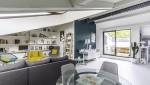 Salon après travaux de rénovation des peintures et sols