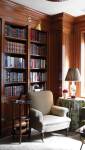 Bibliothèque en bois massif