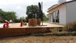 Création d'une terrasse en bois