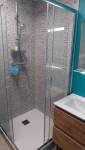 Transformation d’un garage en bureau et salle de bain à Champier
