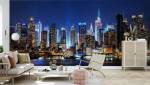 Photo de New York by night - Photowall