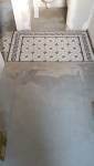 Pendant travaux : pose des carreaux grés cérame