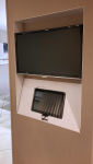 Construction d'une niche murale pour TV et tablette