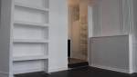 Chambre et salle de bain déco moderne faïence noire
