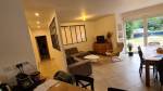 Vue depuis l'espace cuisine