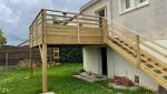Création d'une terrasse sur pilotis à Rezé