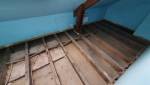 Pendant les travaux : isolation  phonique du plancher