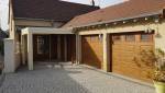pergola bioclimatique depuis l'entrée