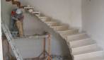 Escalier pendant la rénovation