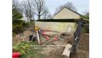 Construction d'un pool house à Muzillac en Bretagne