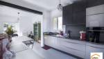Rénovation de cuisine avec ouverture de mur porteur à Yerres