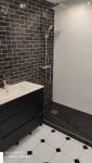 Salle de bain N&B Fontainebleau