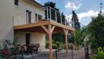 terrasse en bois de méleze à Cosne sur Loire 2