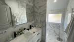 Salle de bain sous comble, la douche