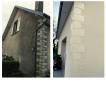 Travaux de rénovation de murs extérieurs