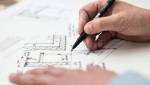 Architecte ne train de réaliser un permis de construire 
