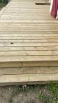 Création d'une terrasse à Vertou