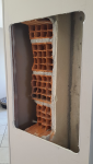 Construction d'une niche murale pour TV et tablette