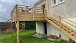 Création d'une terrasse sur pilotis à Rezé