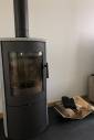 Poêle à bois design