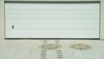 Porte de garage coloris blanc