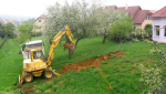 Terrassement pour l'installation d'une piscine couverte, pessac