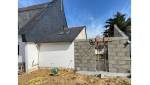 Extension d'un garage dans une maison en Bretagne