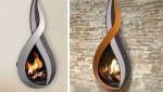 Cheminée "Oeuvre d'art design"