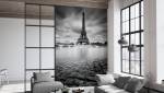 Tour Eiffel en noir et blanc, pour une ambiance romantique  - Photowall
