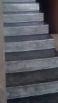 Rénovation d'un escalier avec du béton ciré à la Chapelle-sur-Erdre 44240 près de Nantes