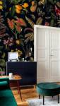 Grosses fleurs d'antan parfaitement assortis au style vintage de l'appartement - PaperMint