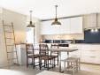 Cuisine moderne et fonctionnelle