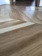 Parquet massif en pointe de Hongrie