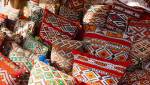 Coussins avec motifs wax