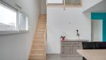 Création d’un escalier en bois massif laqué blanc à Vertou (44)