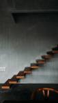 Escalier suspendu bois