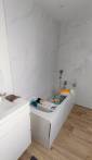 Nouvelle baignoire dans une salle de bain rénovée - Arras 62