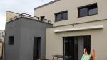 Extension avant construction et réalisation surélévation maçonnée en raccordement à l'étage - POntoise - 95000 -