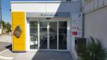 Nouvelle devanture du garage Renault à Sées (61)