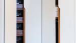 Dressing sur mesure intérieur bois naturel à Palaiseau ( 91 )