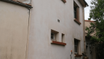 Façade arrière de la maison avant travaux