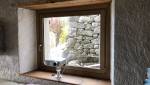 fenêtre vue de l'intérieur
