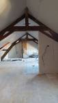 Pendant travaux : mise en place placoplâtre 