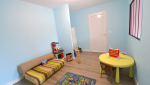 Transformation d’un garage en chambre d’enfant à Nivolas-Vermelle