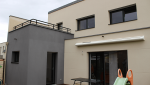 Surélévation de maison à toit plat