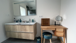 Création d'une salle de bain dans un garage à Vertou