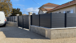 Réalisation d’une clôture en aluminium à Dolomieu (38110)
