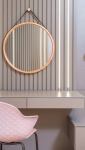 Coin coiffeuse dans chambre parentale