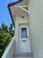 Rénovation porte d'entrée aluminium blanc