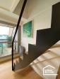 Pose d'un escalier en métal La Maison des Travaux Vannes-Sarzeau-Pénestin
